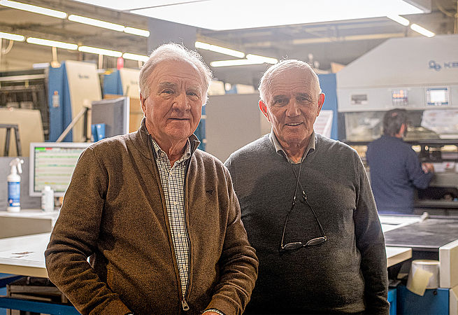 Foto 1: Dario Martinelli und Gianni Girardi
