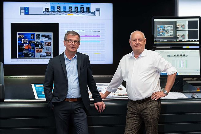 Foto 1: Wilfried Grieger und Wilhelm Drießen