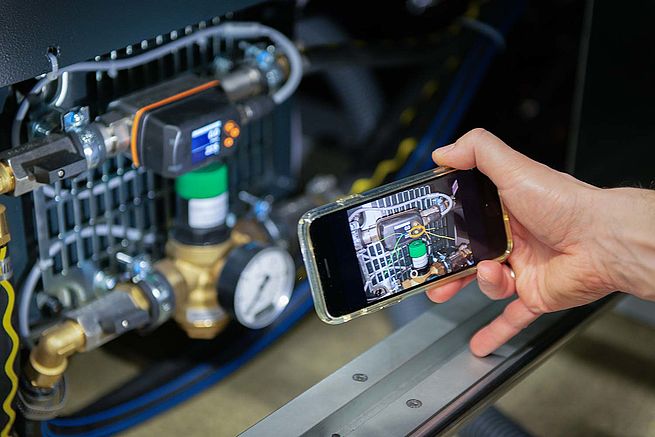 Photo 2: UV interdeck dryer